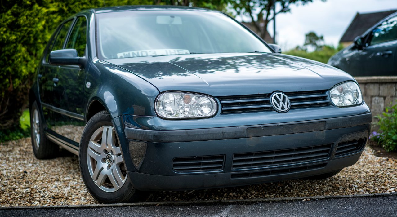 Jeff, the Mk4 VW Golf, before image